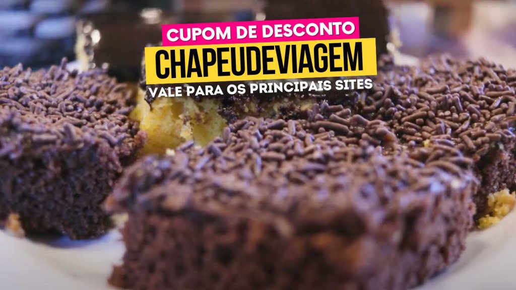 Café Colonial Bela Vista CHAPEUDEVIAGEM - Bolo de chocolate granulado