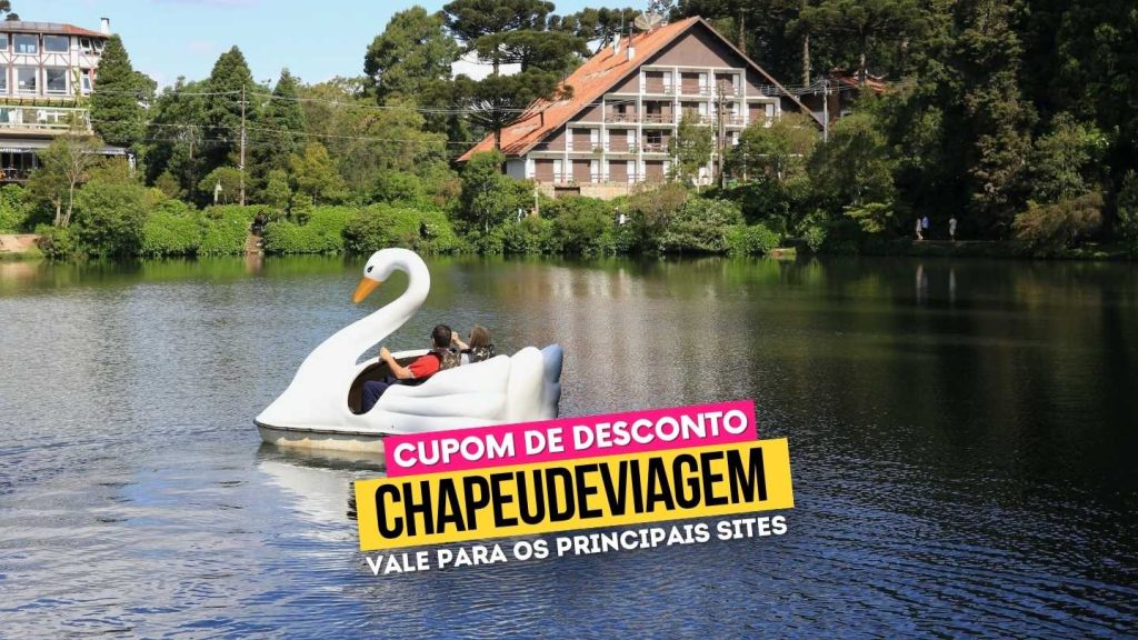 Roteiro para Gramado e Canela, Guia Definitivo 2025 3 Roteiro para Gramado Cupom CHAPEUDEVIAGEM - Pedalinho de cisne, Lago Negro
