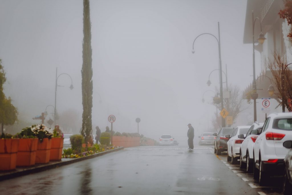Gramado em dia de Neblina, Clima em Gramado