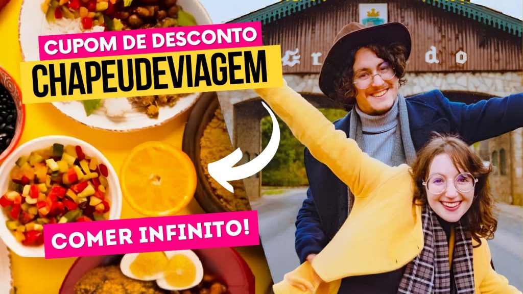 Onde almocar em Gramado com Buffet Livre Cupom CHAPEUDEVIAGEM comer infinito - onde almoçar em Gramado