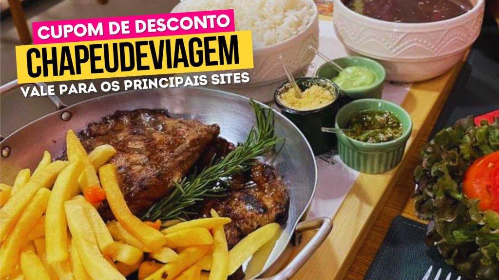  Rua Coberta Gramado - Restaurante Varanda 61, carne e batatas fritas 