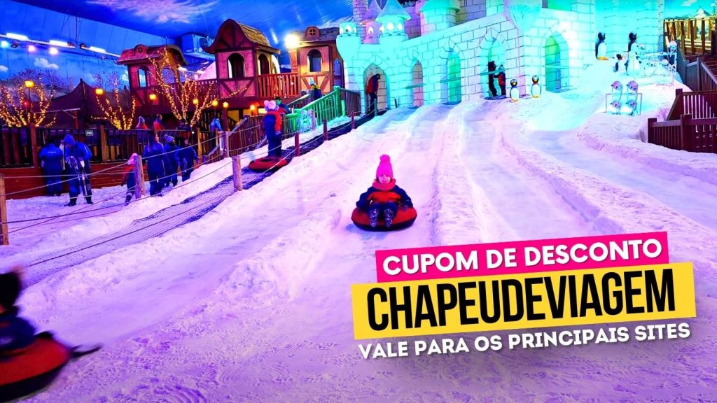 Gramado no Inverno cupom CHAPEUDEVIAGEM -  Snowland