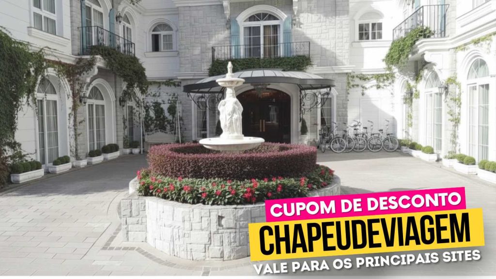 Colline de France em Gramado cupom CHAPEUDEVIAGEM Fachada do Hotel - Colline de France em Gramado