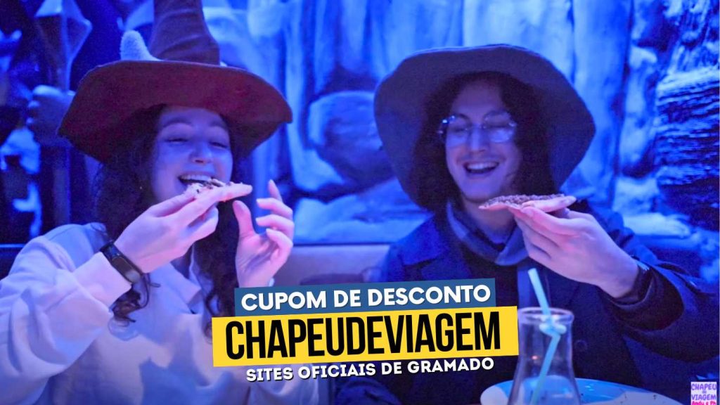 Pizzaria Hector Cupom até 15% - Dicas, Cardápio e Valores 3 Pizzaria Hector Cupom CHAPEUDEVIAGEM - Andy e PH com chapeu de mago