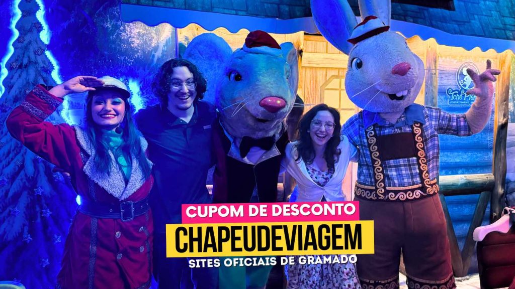Tchê Pierre Cupom CHAPEUDEVIAGEM - Fondue até 15% OFF 3 Tchê Pierre Cupom CHAPEUDEVIAGEM - Andy e Ph com personagens