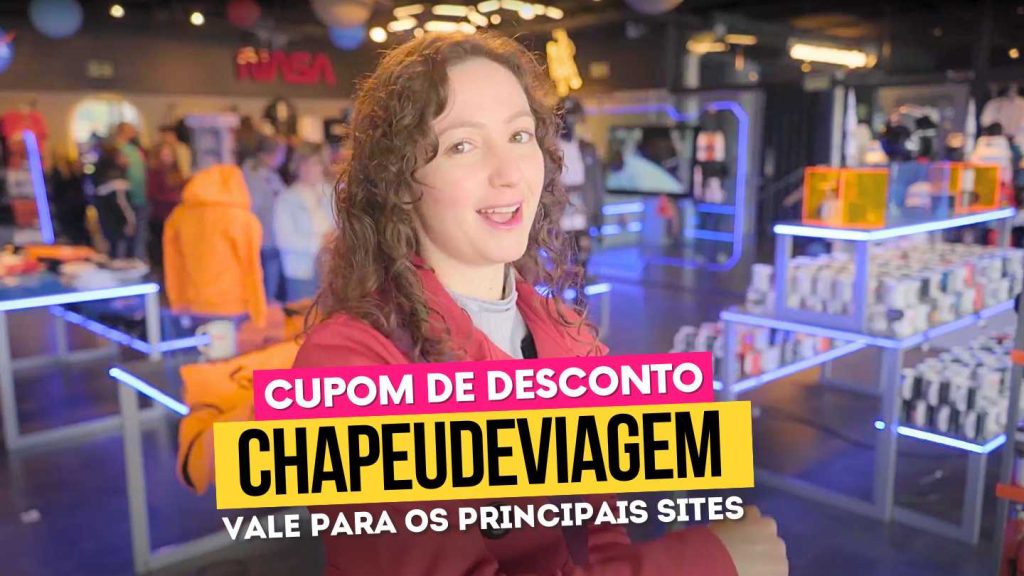 Parque da NASA - Cupom Space Adventure CHAPEUDEVIAGEM: Até 15% OFF 6 Cupom Space Adventure CHAPEUDEVIAGEM - Andy na loja de souvenir