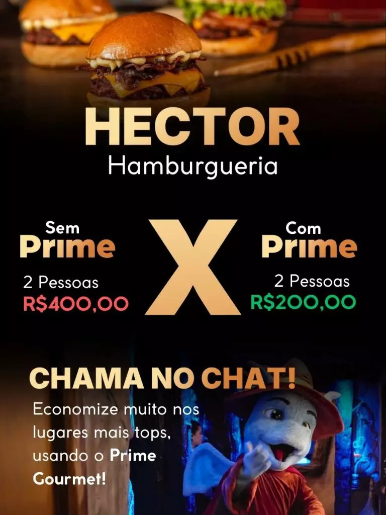 Hector Hamburgueria - Com e sem Prime Gourmet
