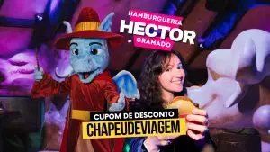 Hamburgueria Hector Cupom CHAPEUDEVIAGEM Gramado
