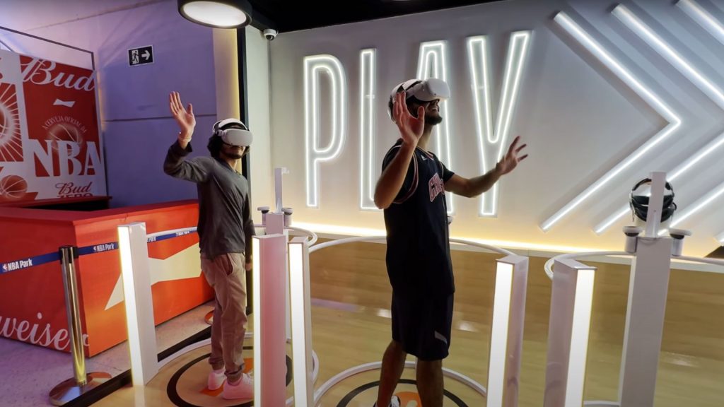 Realidade Virtual NBA Park Gramado - Cupom CHAPEUDEVIAGEM