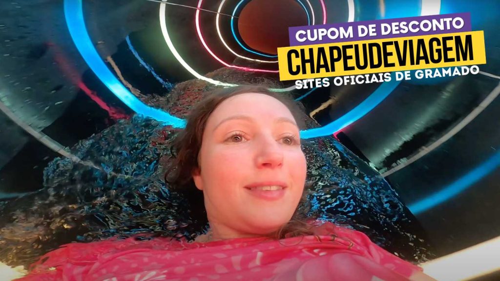 Acquamotion Gramado Cupom CHAPEUDEVIAGEM - Andy no toboagua colorido