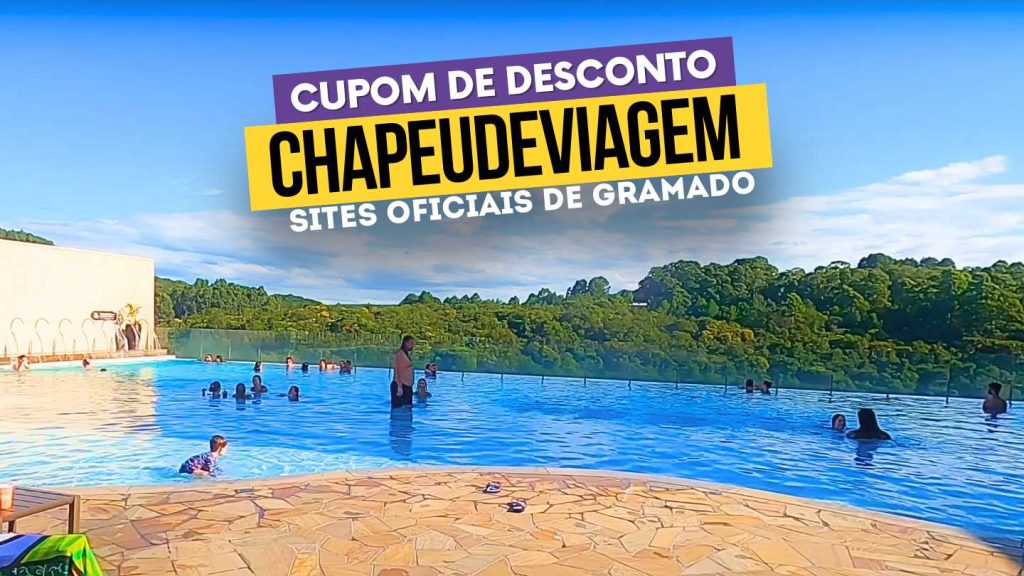 Acquamotion Gramado Cupom CHAPEUDEVIAGEM - Pessoas na piscina externa