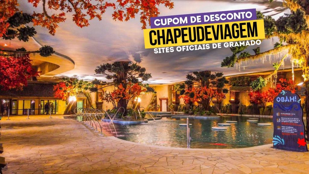 Acquamotion Gramado Cupom CHAPEUDEVIAGEM - Piscina do outono