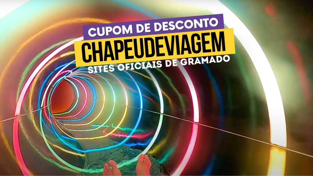 Acquamotion Gramado Cupom CHAPEUDEVIAGEM - Toboagua colorido