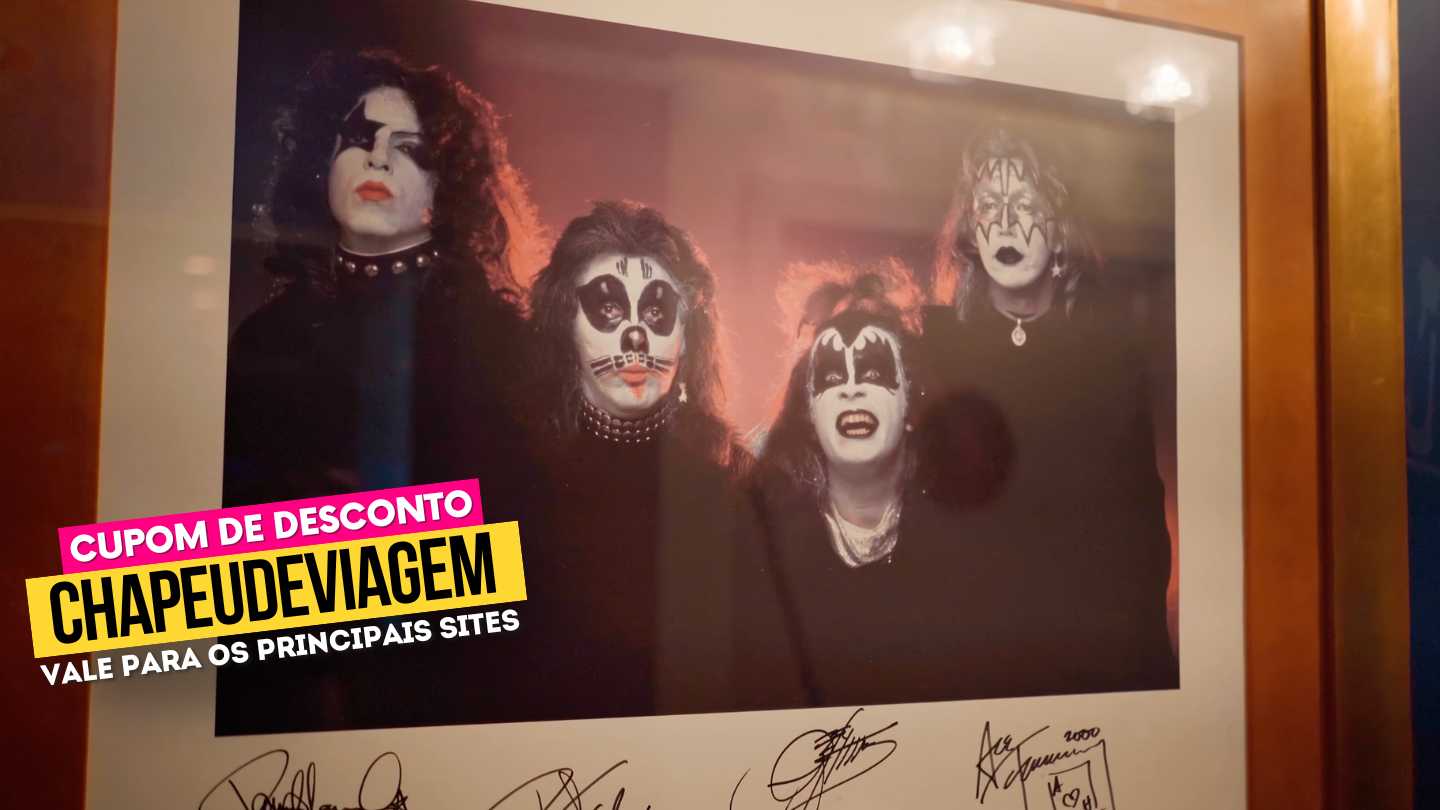Cupom Hard Rock Gramado CHAPEUDEVIAGEM Quadro Kiss - gramado atrações gratuitas