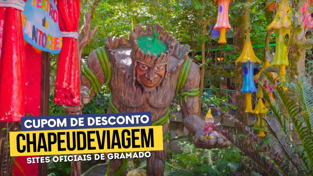 Cupom Parque Florybal CHAPEUDEVIAGEM com até 15% de deconto! Tudo sobre... 13 Cupom Parque Florybal CHAPEUDEVIAGEM - Estatua de personagem arvore