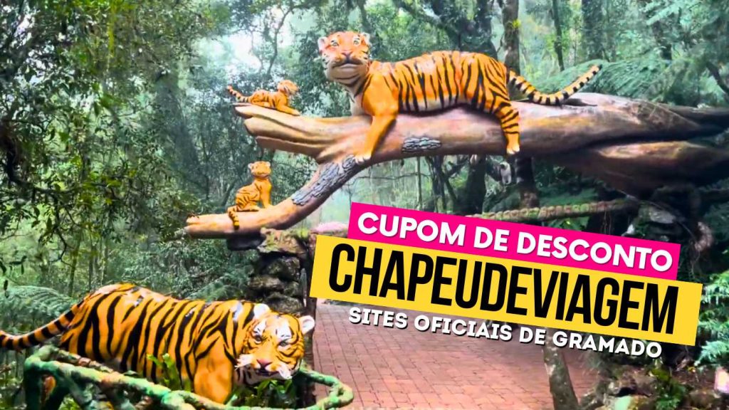 Cupom Parque Florybal CHAPEUDEVIAGEM com até 15% de deconto! Tudo sobre... 24 Cupom Parque Florybal CHAPEUDEVIAGEM - Tigres cenograficos nas arvores