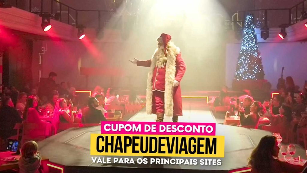 Gatzz Gramado Cupom de Desconto - Jantar com Show até 15% off 6 Gatzz Gramado Cupom CHAPEUDEVIAGEM - Show de Natal, papai Noel