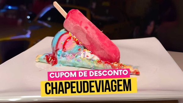 Ingresso Heróis da Pizza Cupom CHAPEUDEVIAGEM - pizza de picole