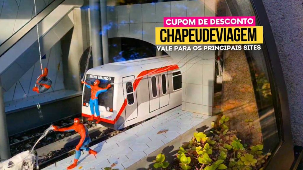 Mini Mundo Cupom CHAPEUDEVIAGEM até 15% de Desconto 8 Mini Mundo Cupom CHAPEUDEVIAGEM - Miniaturas do Homem Aranha