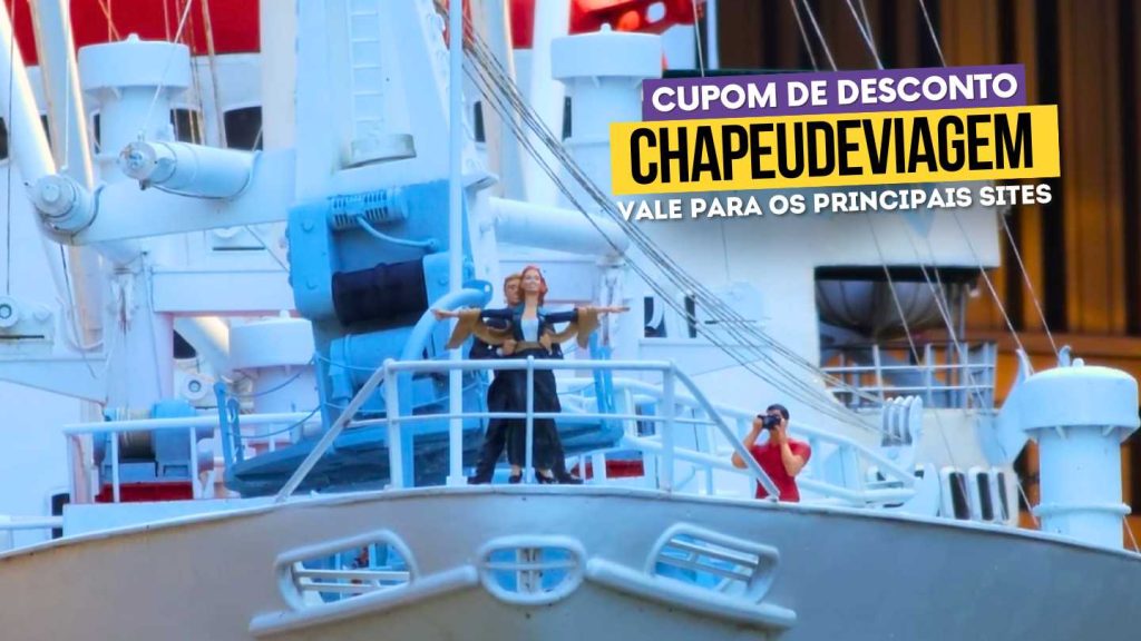 Mini Mundo Cupom CHAPEUDEVIAGEM até 15% de Desconto 4 Mini Mundo Cupom CHAPEUDEVIAGEM - Miniaturas dos personagens do filme Titanic