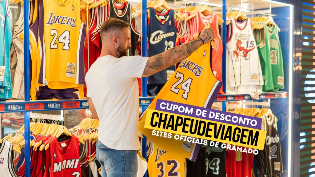 NBA Park Cupom CHAPEUDEVIAGEM - Guia Completo até 15% de Desconto 13 Loja de Souvenir e Roupas de Basquete no NBA Park Cupom CHAPEUDEVIAGEM