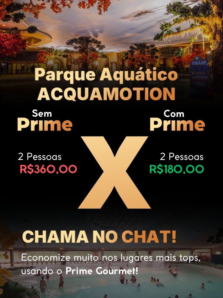 Vantagens Prime Gourmet Acquamotion