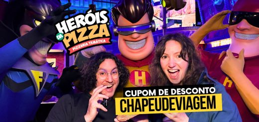 Capa Heróis da Pizza Gramado - Cupom de desconto CHAPEUDEVIAGEM