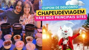 Cupom Tche Pierre CHAPEUDEVIGEM no fondue na neve tematico