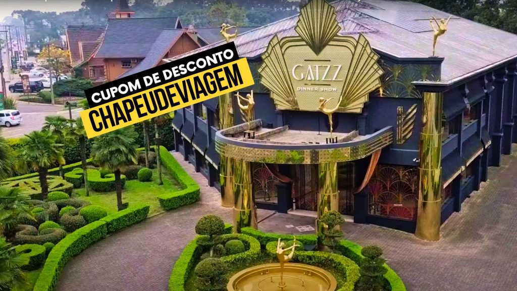 20 Restaurantes Temáticos Gramado e Canela 2025 com Preços e Desconto - Guia Completo 6 Ingresso Gatzz Cupom CHAPEUDEVIAGEM fachada do restaurante temático Gramado