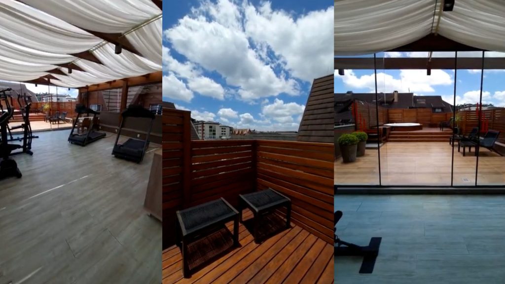 Acomodações do Hotel Laghetto em Gramado - Piscina e Deck