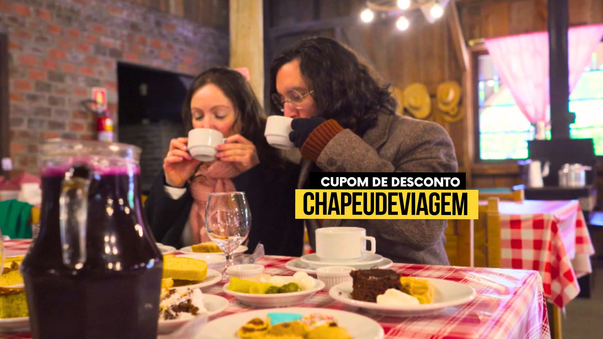 Ingresso Café Colonial Della Nonna Cupom CHAPEUDEVIAGEM