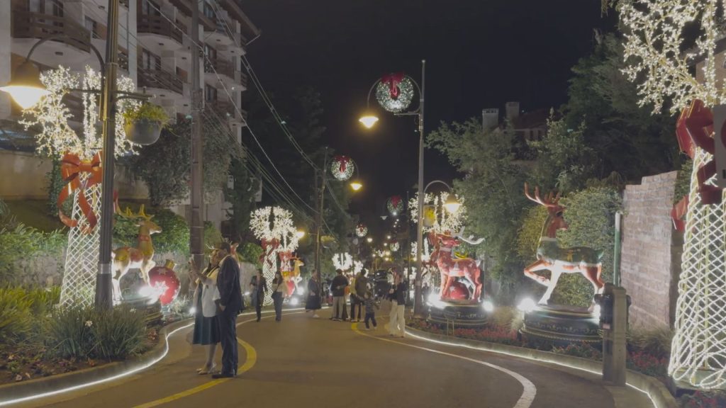 Rua Torta Gramado Atrações Gratuitas no centro para tirar fotos.