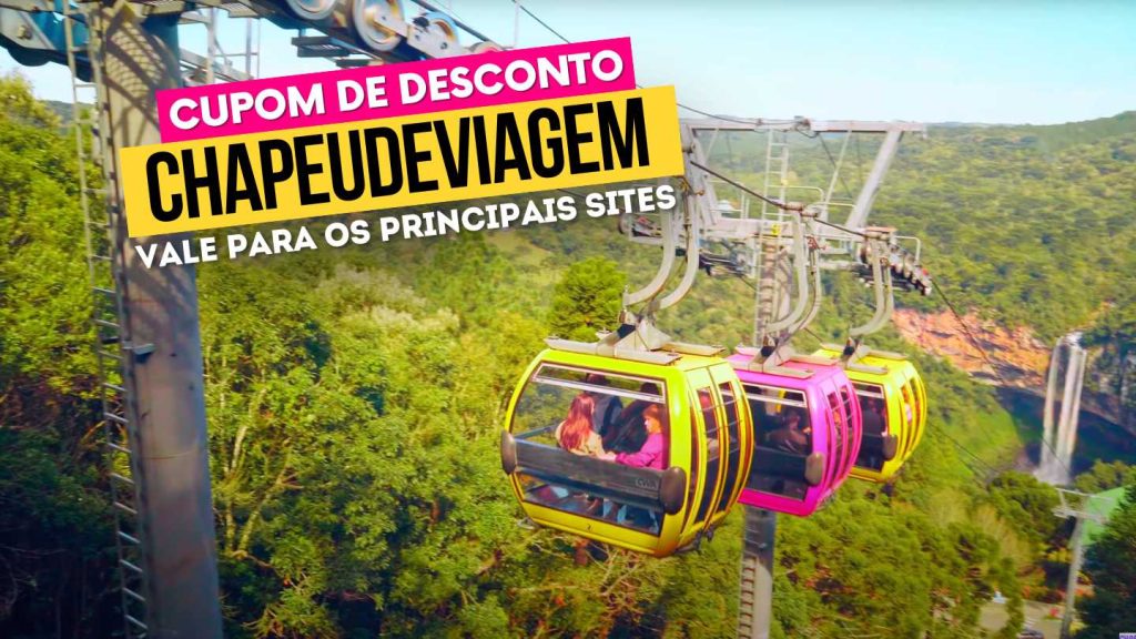 Bondinhos Aéreos Cupom CHAPEUDEVIAGEM - Bondinhos coloridos