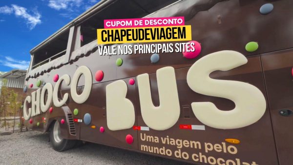 Cupom Chocobus CHAPEUDEVIAGEM - Onibus Ingresso chocobus gramado e canela