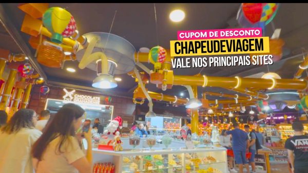 Ingresso ChocoBus Chapeudeviagem - Loja de Doces