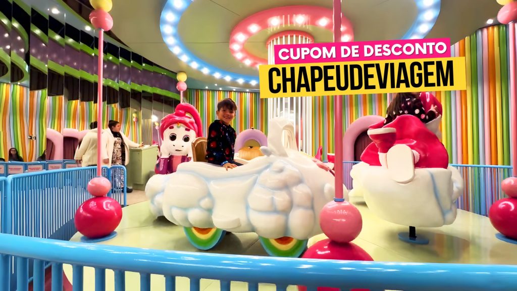 Cupom Parque Criamigos CHAPEUDEVIAGEM - até 15% de Desconto, Guia Completo 6 Cupom Parque Criamigos CHAPEUDEVIAGEM -Carrossel da Unibrilho - Ingresso com desconto