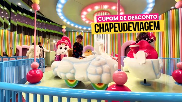 Ingresso Parque Criamigos CHAPEUDEVIAGEM -Carrossel da Unibrilho - Ingresso com desconto