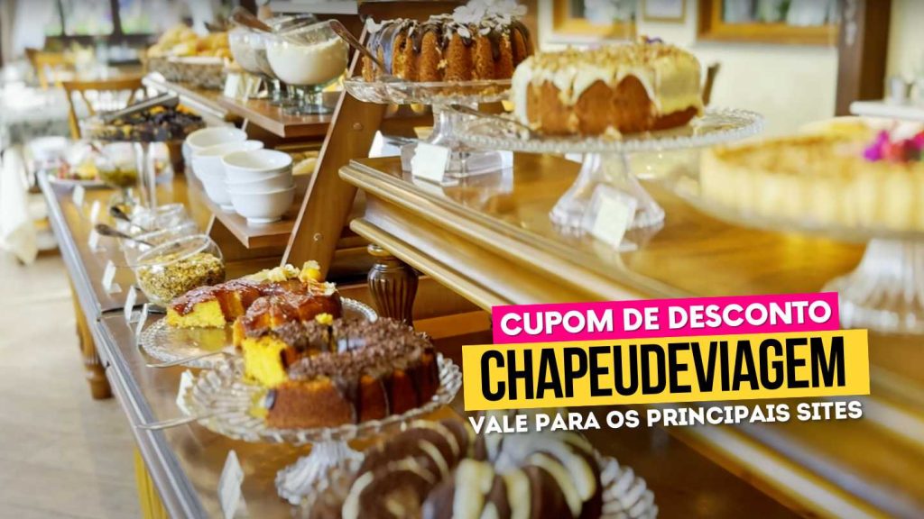 Hotel Ritta Hoppner Cupom CHAPEUDEVIAGEM - até 25% de Desconto, Guia Completo 7 Hotel Ritta Hoppner Cupom CHAPEUDEVIAGEM Bolos na mesa de cafe da manha - Hotel Ritta Hoppner