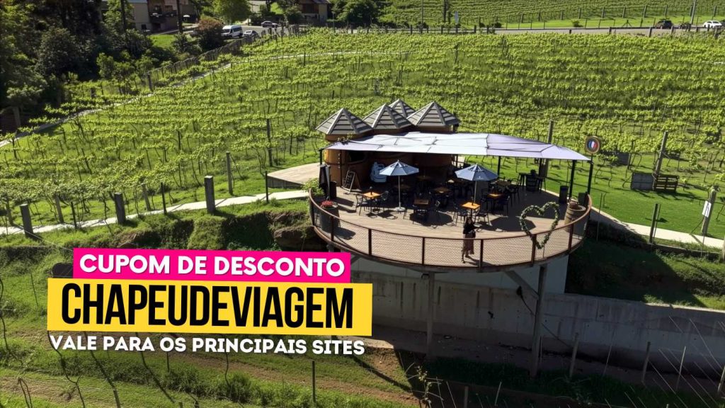 Vinícola Jolimont Cupom CHAPEUDEVIAGEM - Deck para ver a paisagem