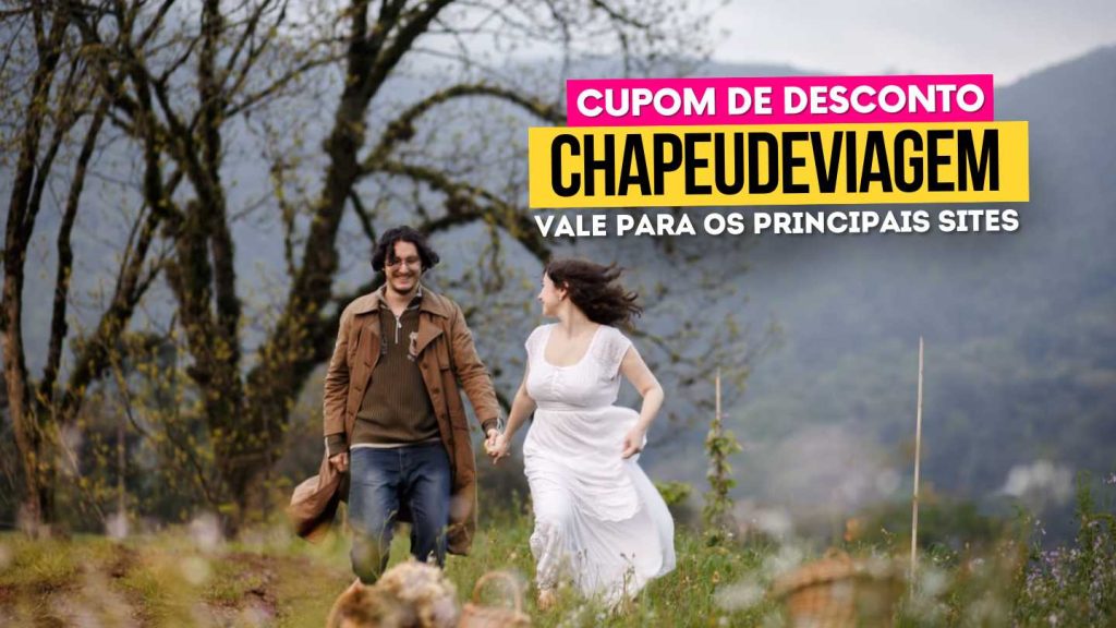 Vinícola Jolimont Cupom CHAPEUDEVIAGEM - Andy e PH correndo na paisagem