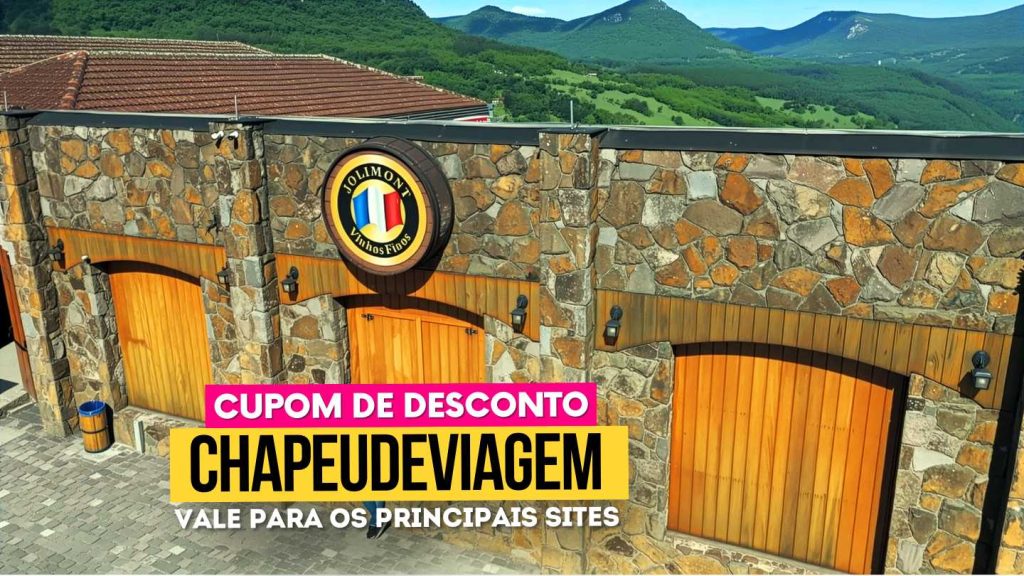 Vinícola Jolimont Cupom CHAPEUDEVIAGEM - Fachada da vinicola