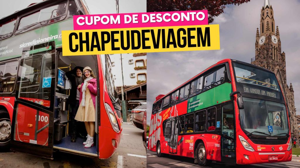 Bustour Cupom CHAPEUDEVIAGEM - Andy no Bustour Gramado e Canela