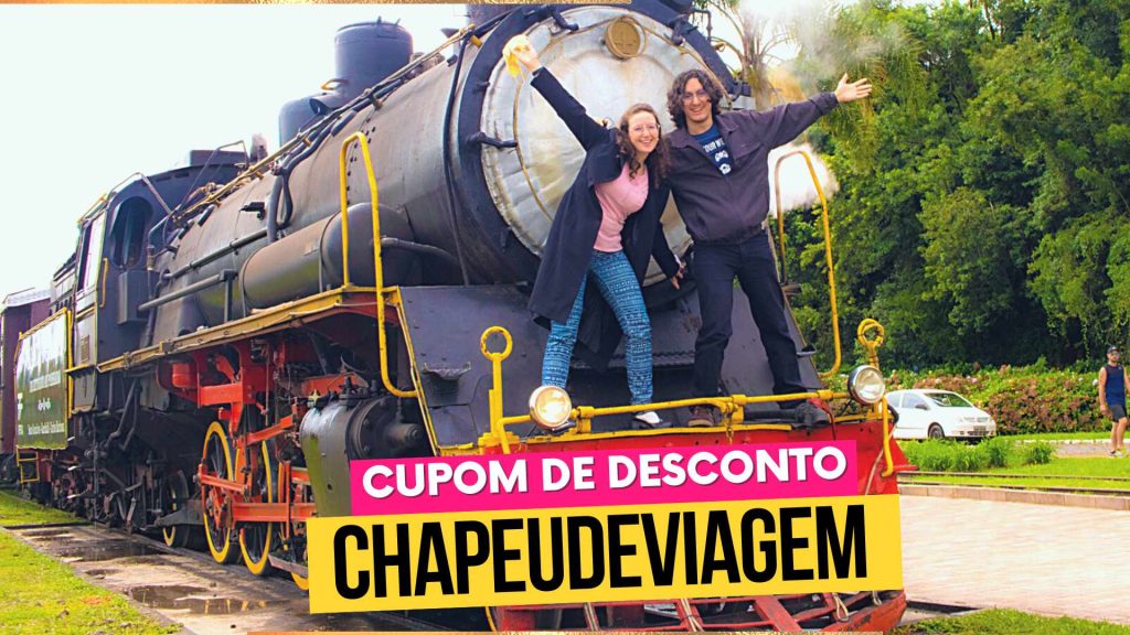 Brocker Turismo Cupom CHAPEUDEVIAGEM - Trem maria fumaça