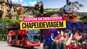 Brocker Turismo Cupom CHAPEUDEVIAGEM - Passeios com Desconto em Gramado e Canela
