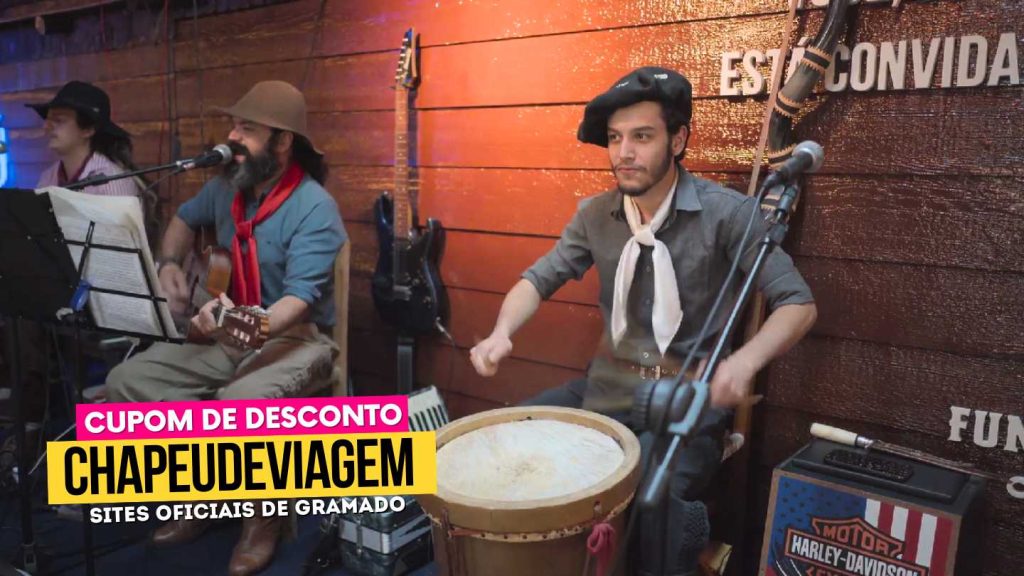 Cupom Fundo da Grota CHAPEUDEVIAGEM - Musicos gauchos e apresentações ao vivo