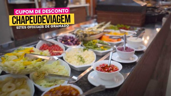 Ingresso Fundo da Grota Cupom CHAPEUDEVIAGEM - Saladas do Buffet Livre