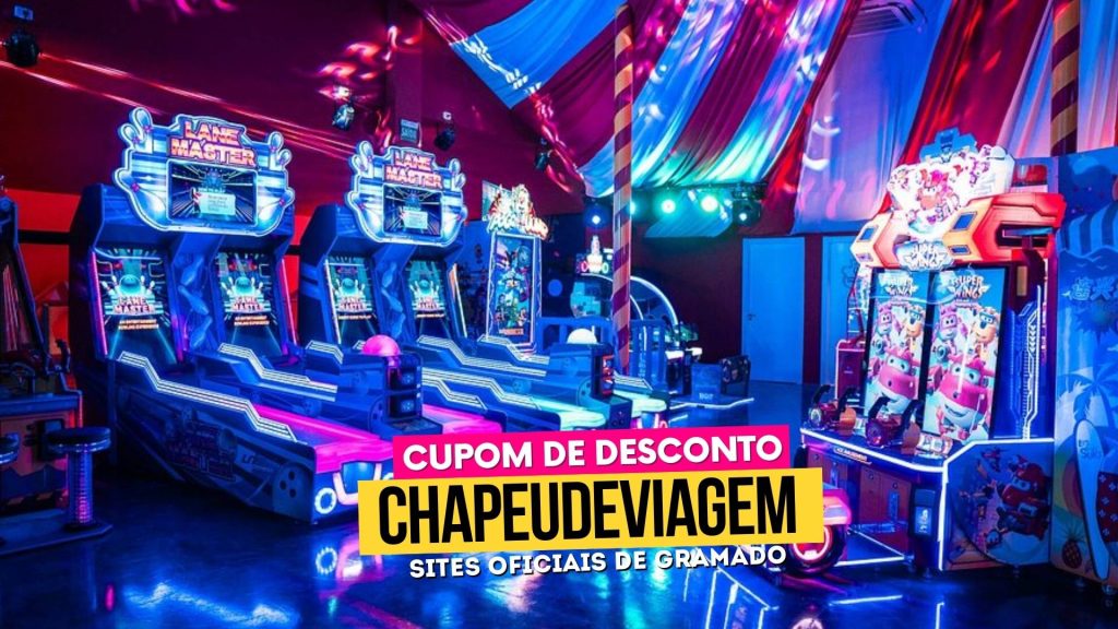 Gramado com chuva: parques cobertos e como remarcar o ingresso 11 Área coberta de jogos do Mundo Lugano, em Gramado