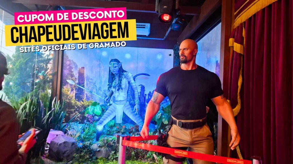 Cupom Museu de Cera: CHAPEUDEVIAGEM até 15% de Desconto 12 Cupom Museu de Cera CHAPEUDEVIAGEM - Personagens de cera na entrada do museu