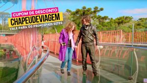 Cupom SkyGlass CHAPEUDEVIAGEM - Andy e PH na Plataforma de vidro