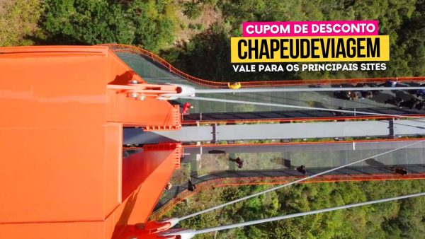 Ingresso Skyglass Cupom CHAPEUDEVIAGEM - Plataforma de Vidro e Vista aérea